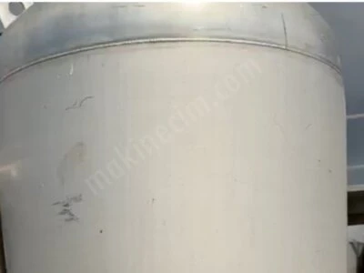 2.El Paslanmaz 10Mm Kalınlığında 2 Tonluk Basınçlı Tank