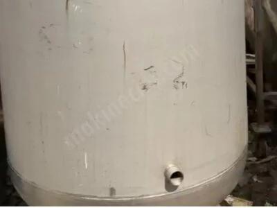 2.El Paslanmaz 10Mm Kalınlığında 2 Tonluk Basınçlı Tank