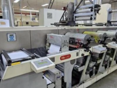 Nilpeter Fa 4 Flekso Baskı Makinesi