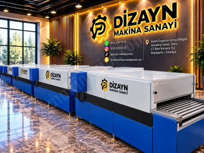 Glass Paint Drying Tunnel Ovens