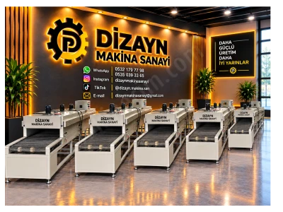 Glass Paint Drying Tunnel Ovens