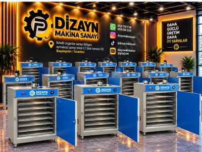 Raw Material Baking Machines Types From Manufacturing