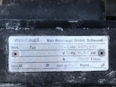 Satılık Komple Kızgın Yağ Sistemi - Weishaupt Rms9 - Li Fong - 2.580.000 Kalori -3 Mw