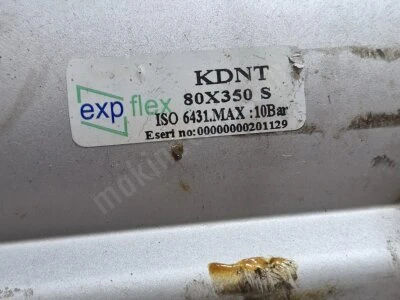 Expflex Kdnt 80X350 S 10Bar Pnömatik Piston Silindir 12 Adet