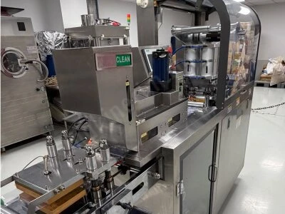 Satılık Blister Ambalaj Makinesi – 2 Hatlı, Plc Kontrollü