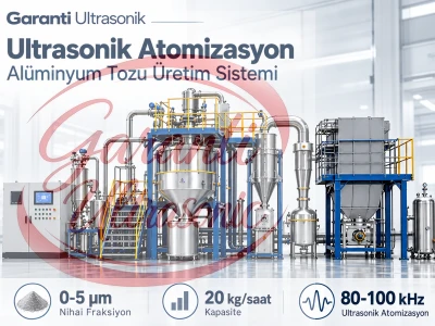 Ultrasonic Atomization Aluminum Metal Powder Production Facility