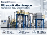 Ultrasonik Atomizasyon Alüminyum Metal Tozu Üretim Tesisi