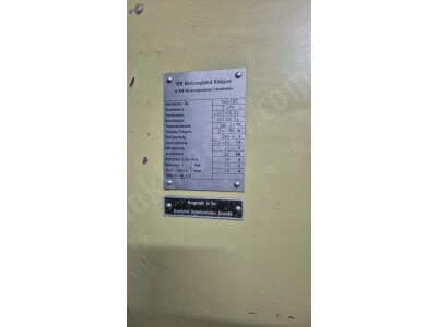Satılık 2 El Alman Malı Werkö Marka Hss Daire Testere Bileme Makinası