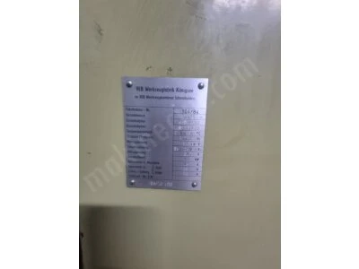 Satılık 2 El Alman Malı Werkö Marka Hss Daire Testere Bileme Makinası