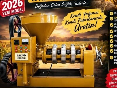 Aspir Yağ Pres Makinesi Soğuk Sıkım Yağ Çekme Makinesi ve Filtre Pres Makinesi 2